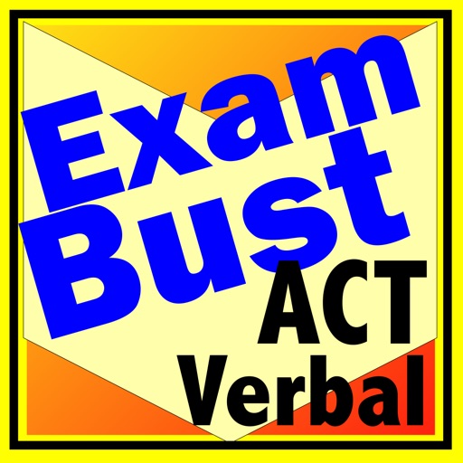 ACT Prep Verbal Vocabulary Flashcards Exambusters Icon