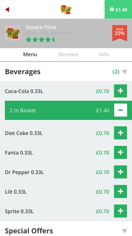 Square Pizza screenshot-3