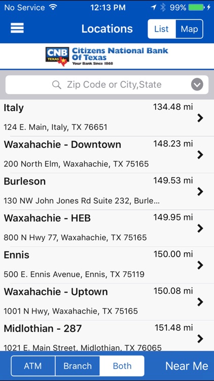 Citizens National Bank of Texas App screenshot-3