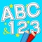 Anitrek Coloring - ABC & 123 learning app for Kids