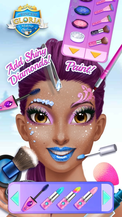 Princess Gloria Makeup Salon - No Ads screenshot-3