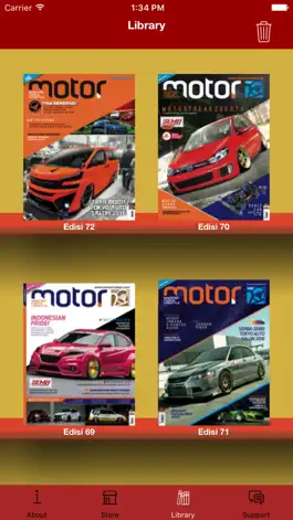 Game screenshot Majalah Motor apk