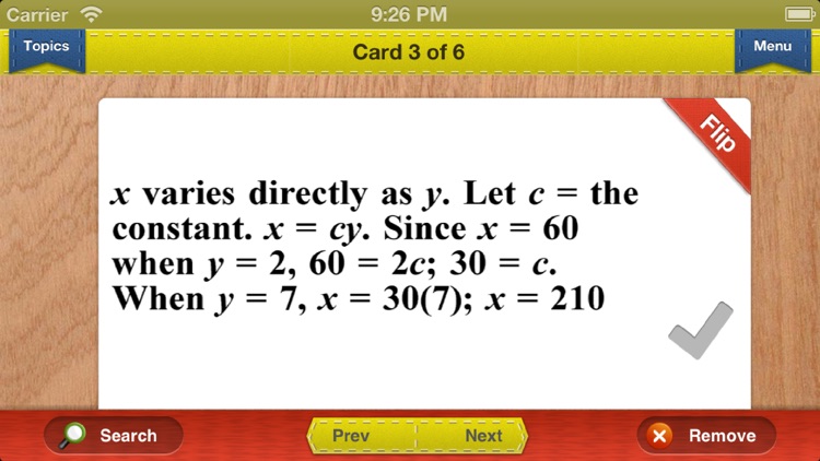 GMAT Prep Math Flashcards Exambusters screenshot-3