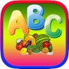 ABC Kids First Words - Vegetables Fruits Alphabet