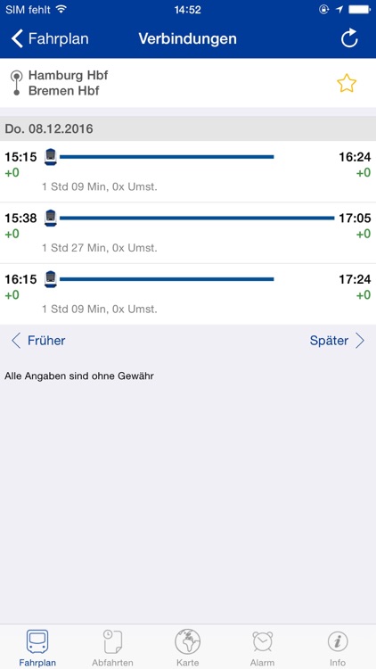 metronom FahrPlaner