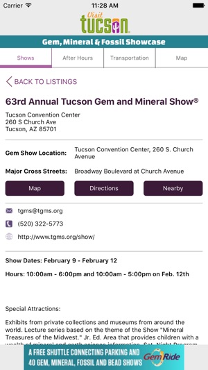 Official Tucson Gem Show Guide(圖2)-速報App