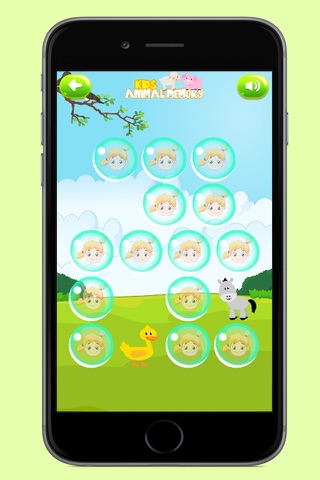 Kids Animals Memory screenshot 2