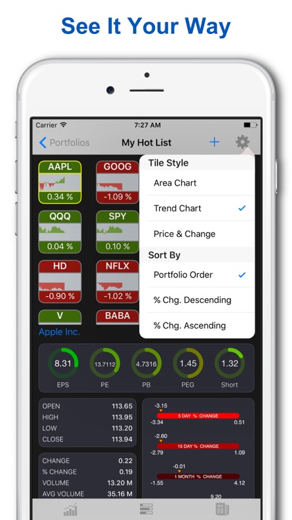StockHop: real time stocks tracker screenshot-3