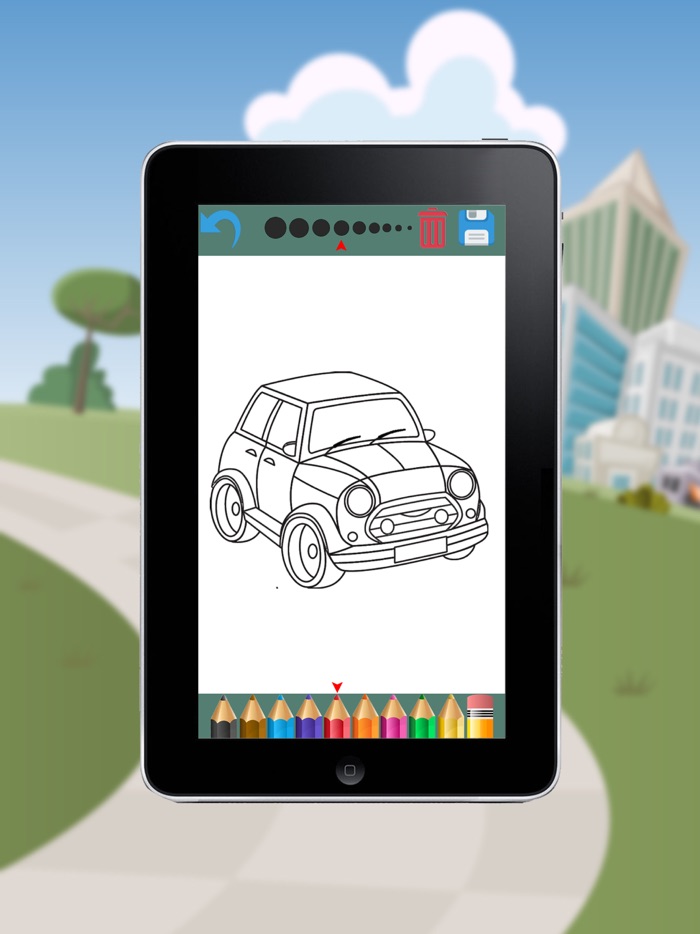 Vehicles Coloring Book - Fun Painting for Kids