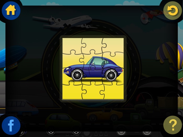 Jigsaw Puzzle for Vehicles