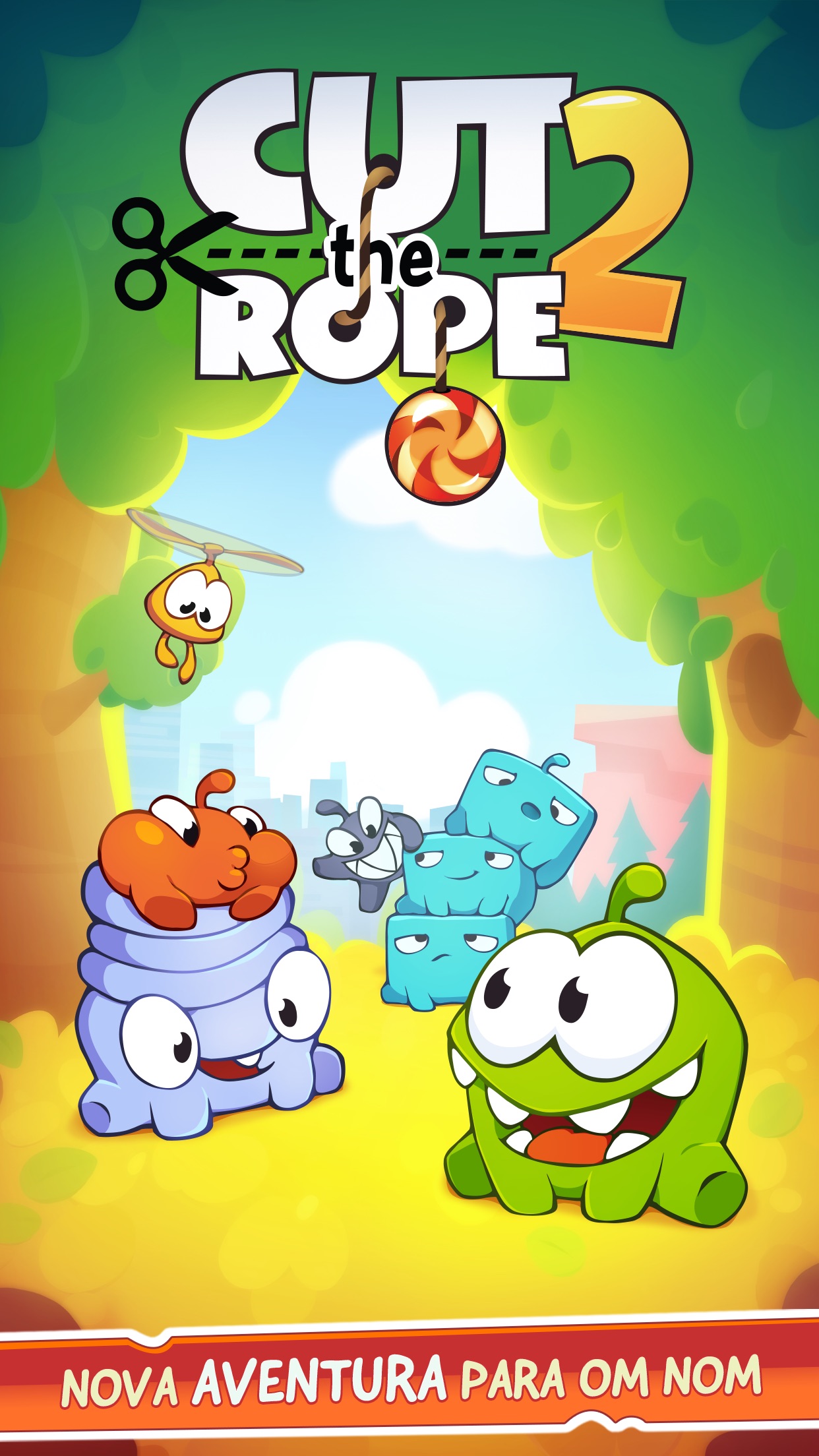 Screenshot do app Cut the Rope 2