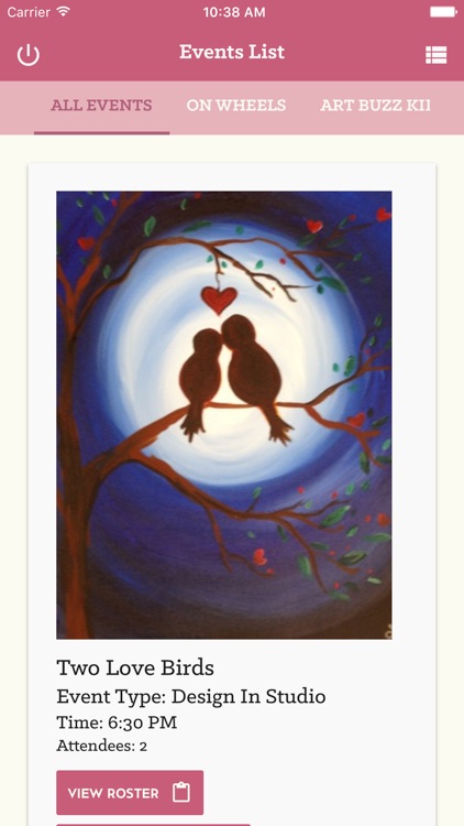 Wine & Design Check-In