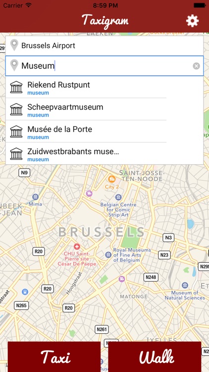 Taxigram Brussels Taxi Guide screenshot-4