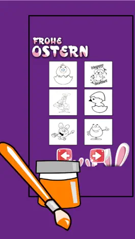 Game screenshot Easter Bunny Coloring Pages - Easy Drawings Kid apk