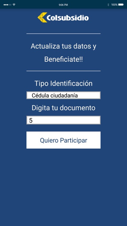 Actualización Colsubsidio