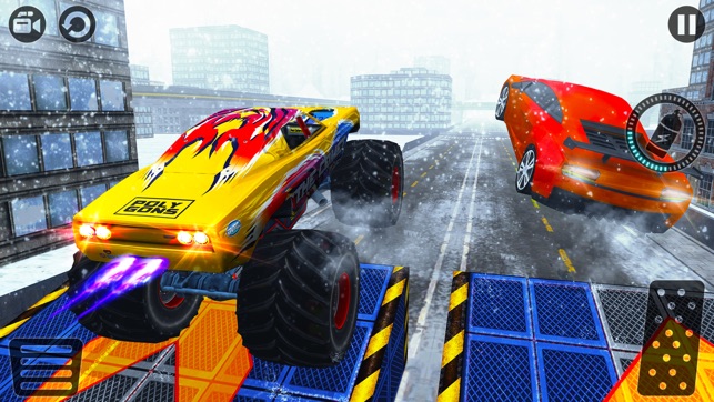 Crazy 4x4 Monster Truck Racer 2017-Stunt Racing 3D(圖3)-速報App