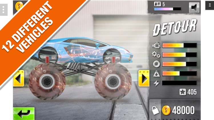 Racing Monster Trucks - Drag Racing Game