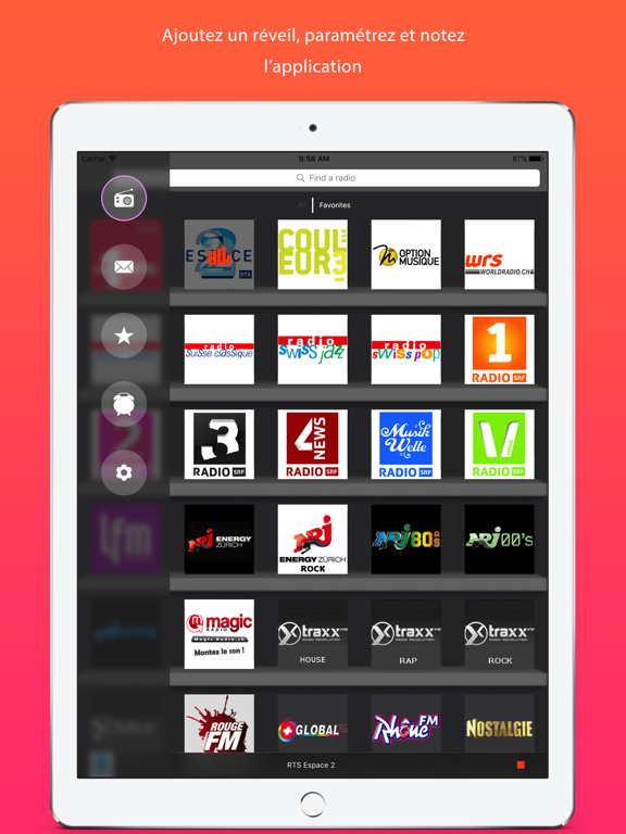 Radios Suisse : le meilleur de la radio SW screenshot 4