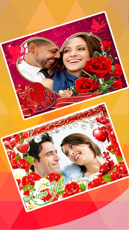 Valentine's Day Love Cards - Romantic Photo Frame screenshot-3