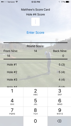 Scorecard Caddie(圖2)-速報App