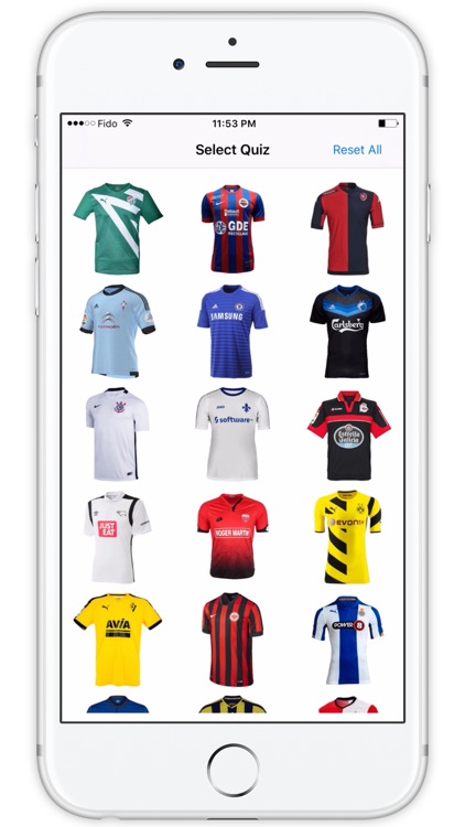 Football Shirts Quiz - Soccer Jersey Quiz