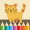 Cat Coloring Book for Kids: Learn to color & draw