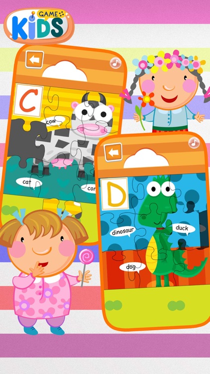 ABC Alphabet Jigsaw Puzzle Games For Baby And Kids