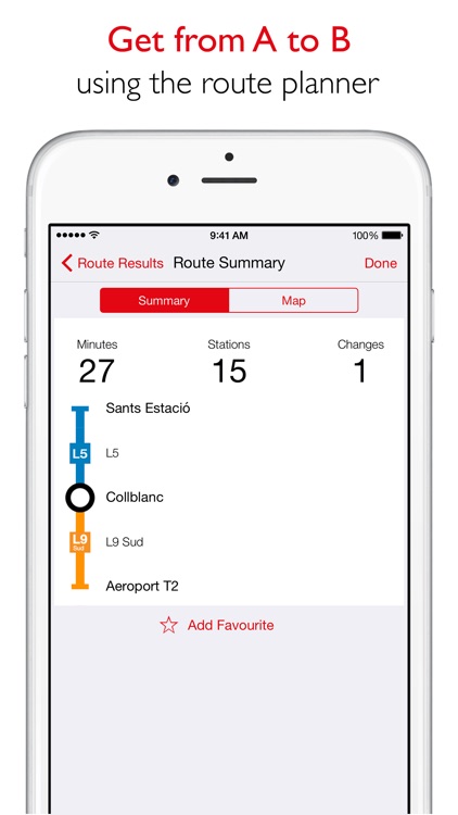 Barcelona Metro - TMB map and route planner