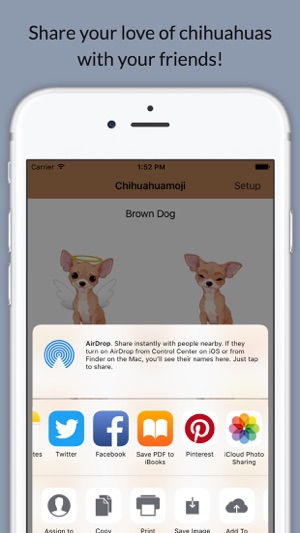 Chihuahuamoji - Chihuahua Emoji & Stickers(圖3)-速報App