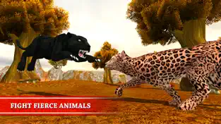 Imatge 2 Pantera negra Simulador - Juego Animales Salvajes iphone