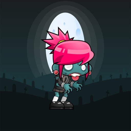 Women Zombie Runner 1 Icon