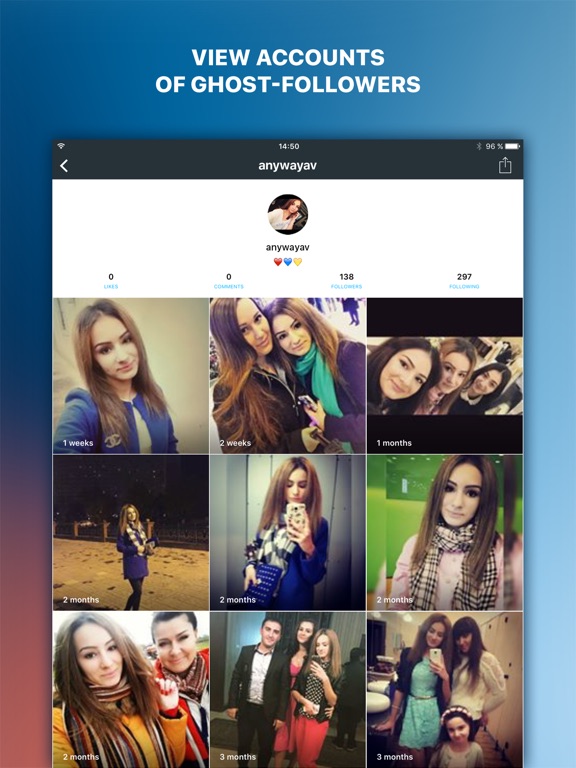 screenshot 3 for my ghost followers how to find f!   or instagram - instagram app to see ghost followers