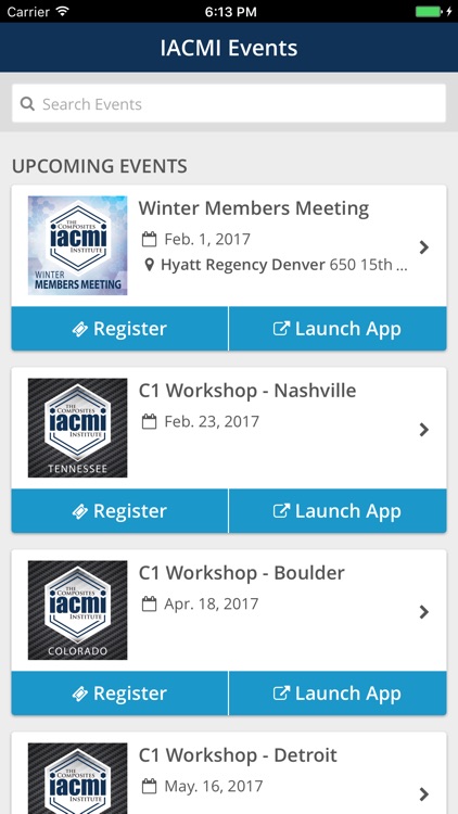 IACMI Events