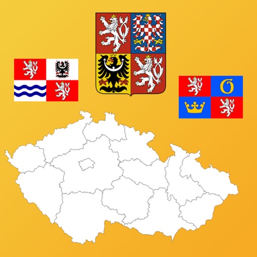 Czech State Maps, Flags and Info icon