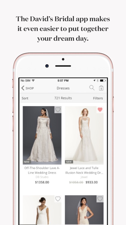 David's Bridal Wedding Dresses screenshot-0