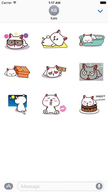 Life of Lazy Cat - Animated Stickers