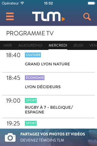 TLM - Télé Lyon Métropole screenshot 4