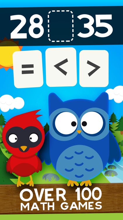 Animal Second Grade Math Games screenshot-0