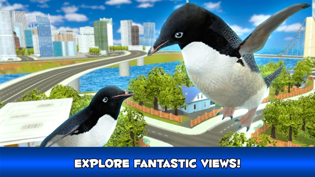 Penguin Bird City Survival Simulator 3D(圖3)-速報App