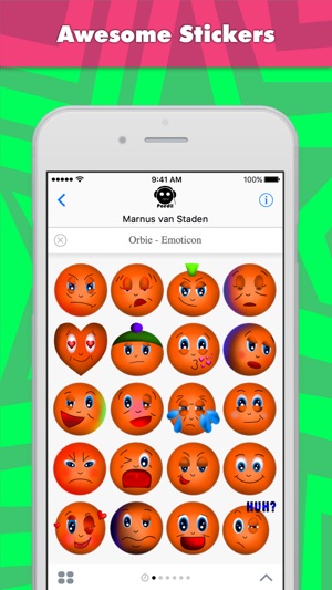 Orbie - Emoticon stickers by Poedil(圖2)-速報App