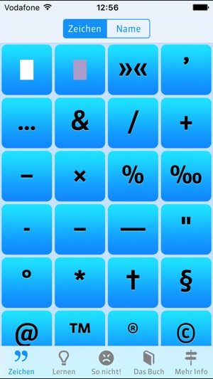 Zeichen setzen – Die App zum gleichnamig