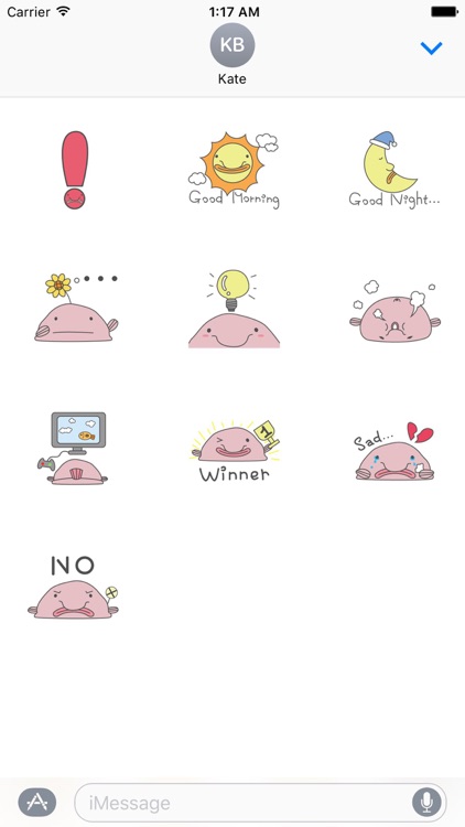 Blobfish The Ugliest Animal Sticker