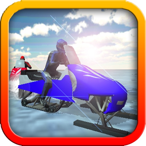 Snow Mobile Rampage Racing - Bandits On Ice Break Away iOS App