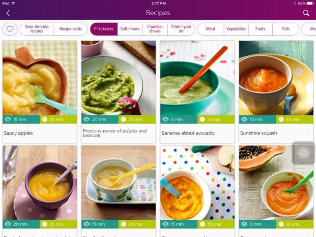 philips easy weaning on the app store philips easy weaning on the app store