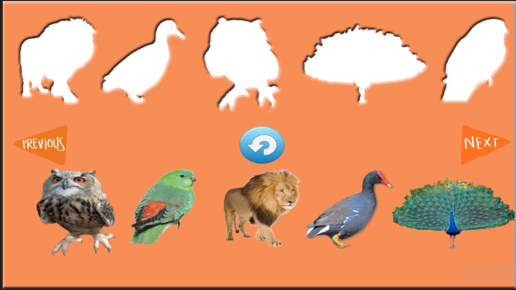 Enjoyable Animals Stencil Game for Toddlers