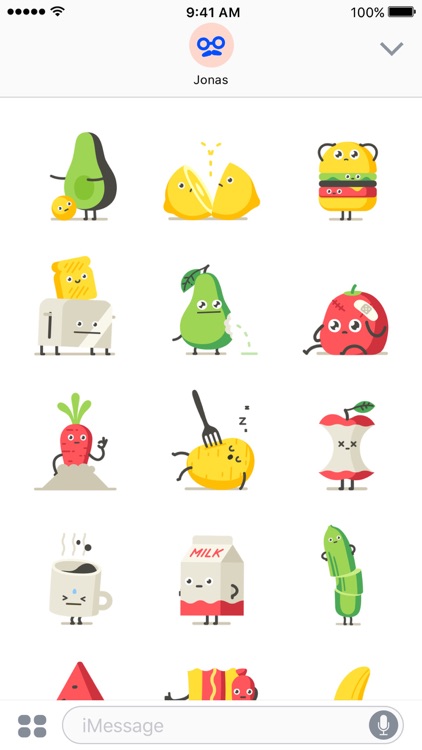 Moody Foodies Moji