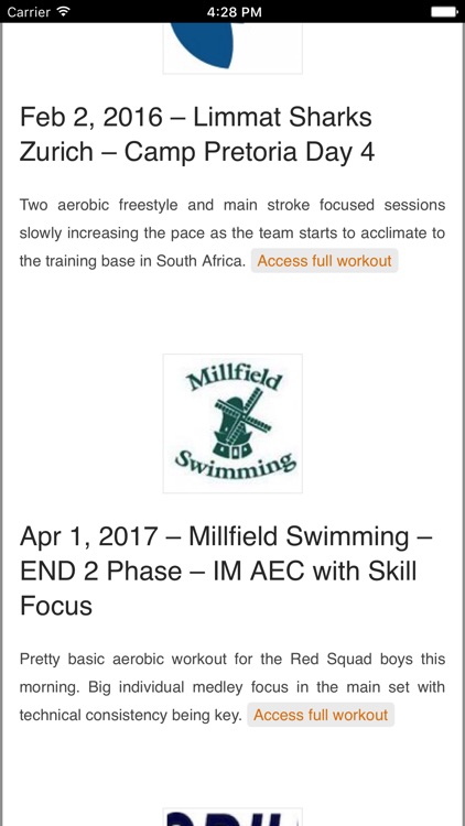 ProSwimWorkouts screenshot-3