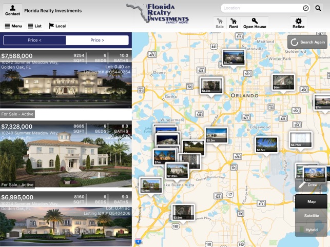 Florida Realty Investments for iPad(圖2)-速報App