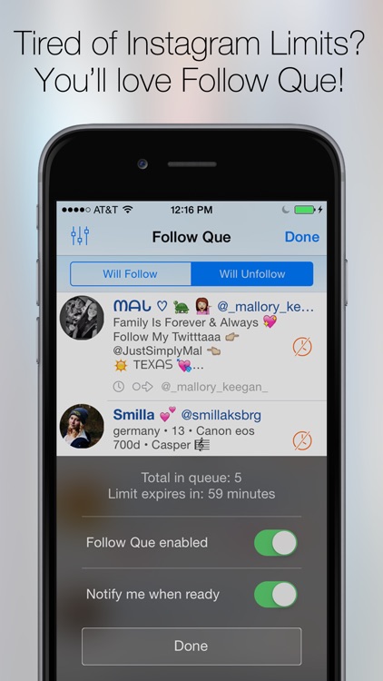 Friend Check, Follow Tracker for Twitter,Instagram screenshot-3