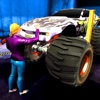 Monster truck Garage - 3D Car Mechanic
